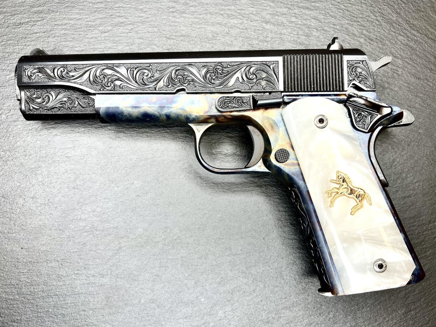 The Case Hardened, Blued Regal Large Photo